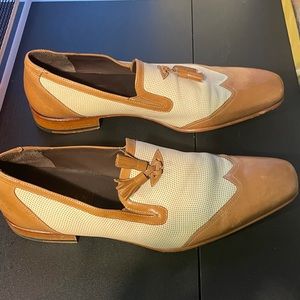 Mezlan men shoes, tow-tone, comfortable, size 10.5